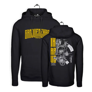 Ikaruz | Ganovenehre | Black Hoodie - Ikaruz