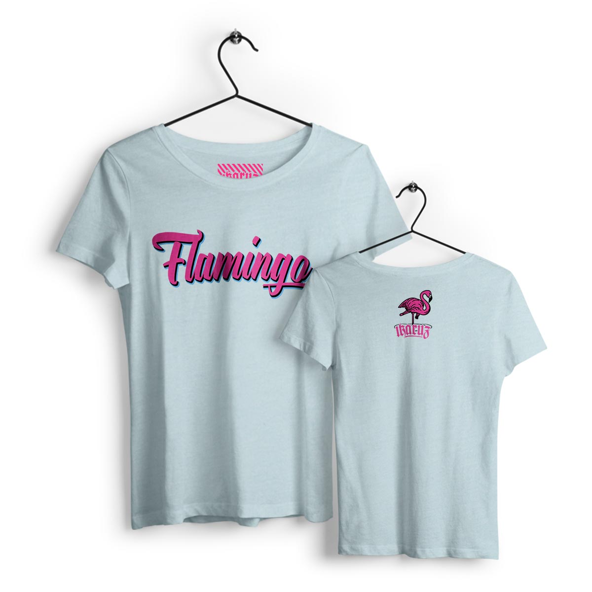 Ikrz | Flamingo | Women Ocean Shirt - Ikaruz