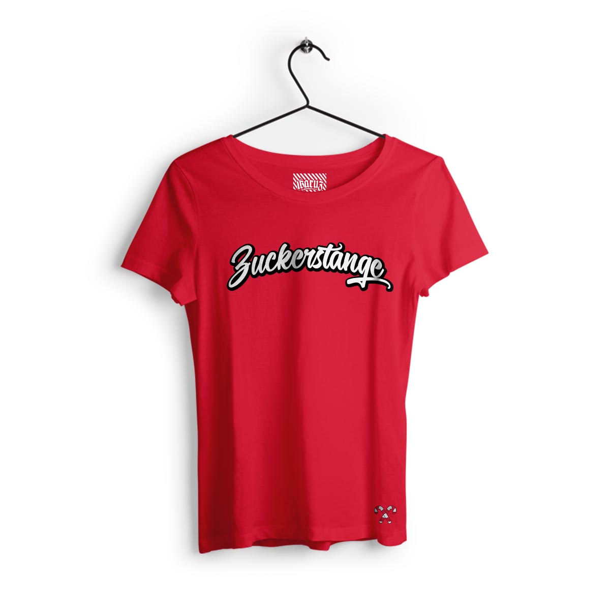 Ikrz | Zuckerstange | Women Red Shirt - Ikaruz