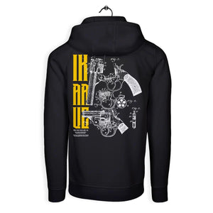 Ikaruz | Ganovenehre | Black Hoodie - Ikaruz