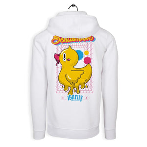 Ikaruz | Schlawiner | White Hoodie - Ikaruz