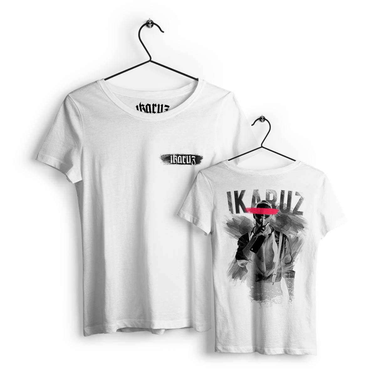 Ikrz | Nightmare | Women White Shirt - Ikaruz