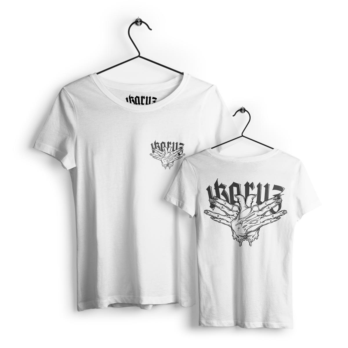 Ikrz | Hands | Women White Shirt - Ikaruz