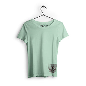 Ikrz | Elephant | Women Mint Shirt - Ikaruz