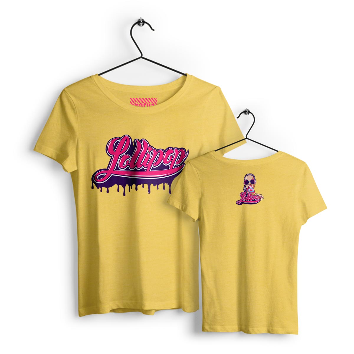 Ikrz | Lollipop | Women Yellow Shirt - Ikaruz