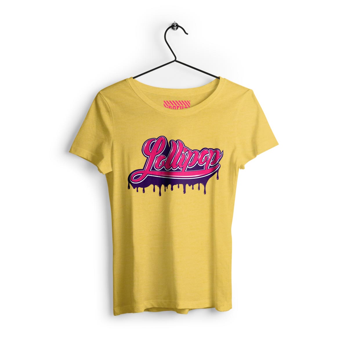 Ikrz | Lollipop | Women Yellow Shirt