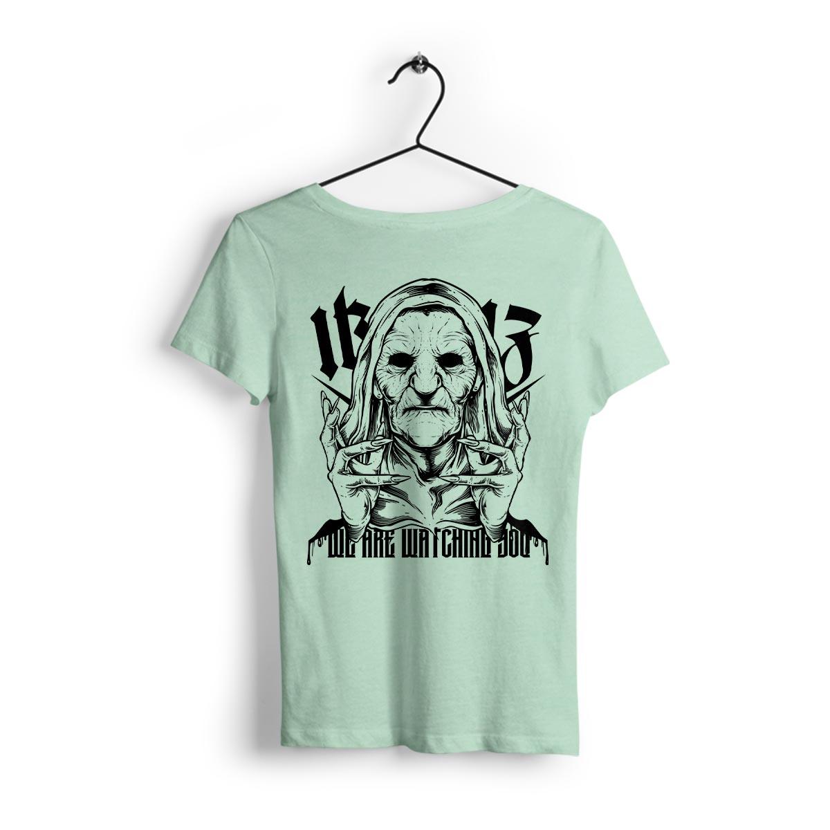 Ikrz | Watching | Women Mint Shirt - Ikaruz