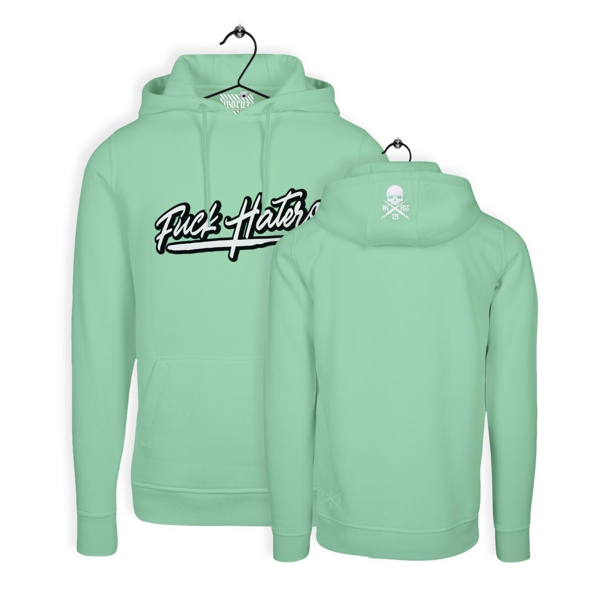 Ikaruz | Haters | Mint Hoodie - Ikaruz