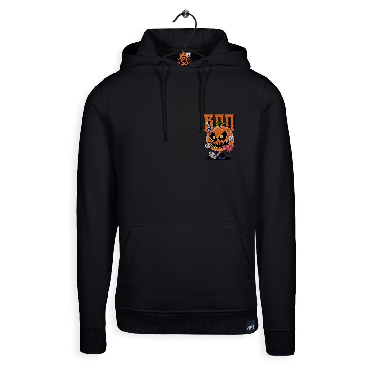 Ikaruz | Pumpkin | Black Hoodie - Ikaruz