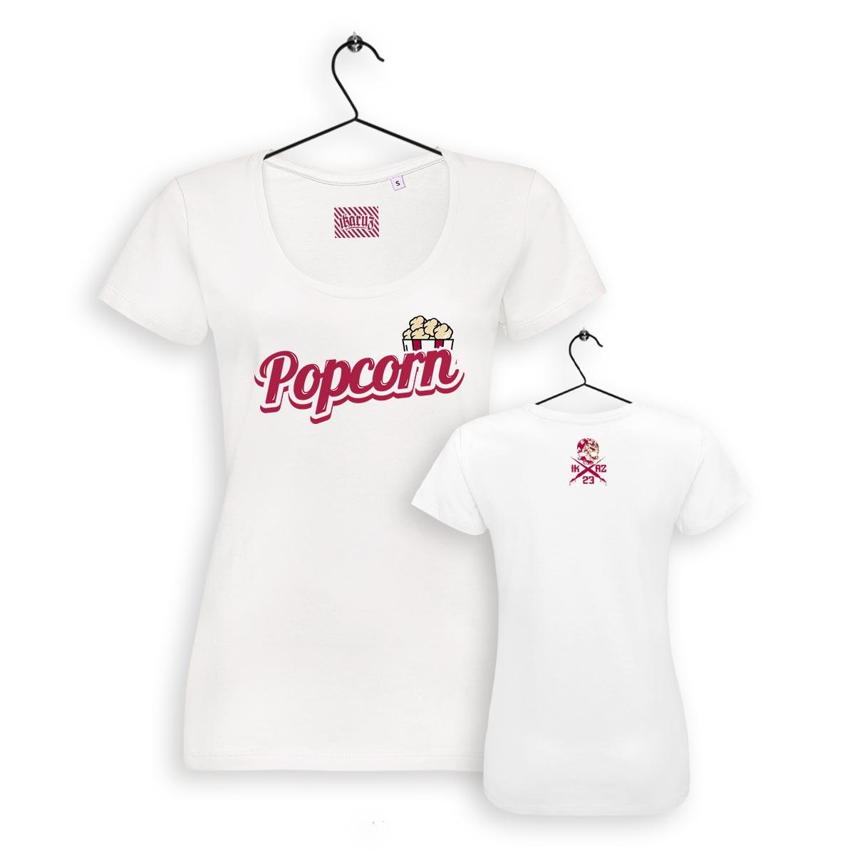 Ikrz | Popcorn | Women Shirt - Ikaruz