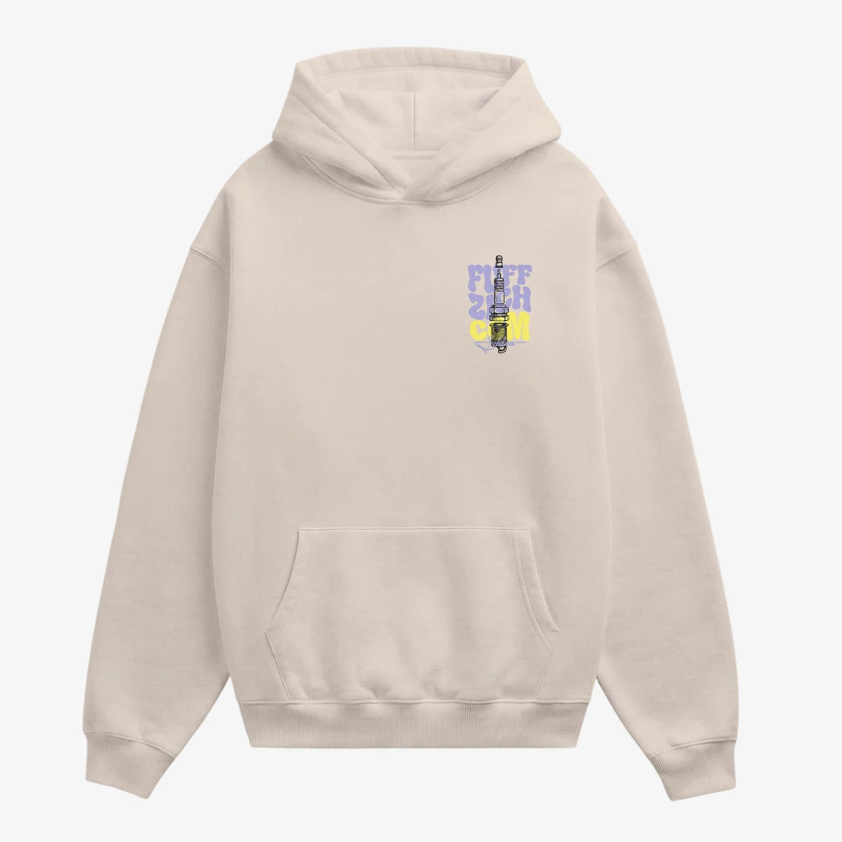 Schikaria | Fuffzich ccm Hoody whitesand